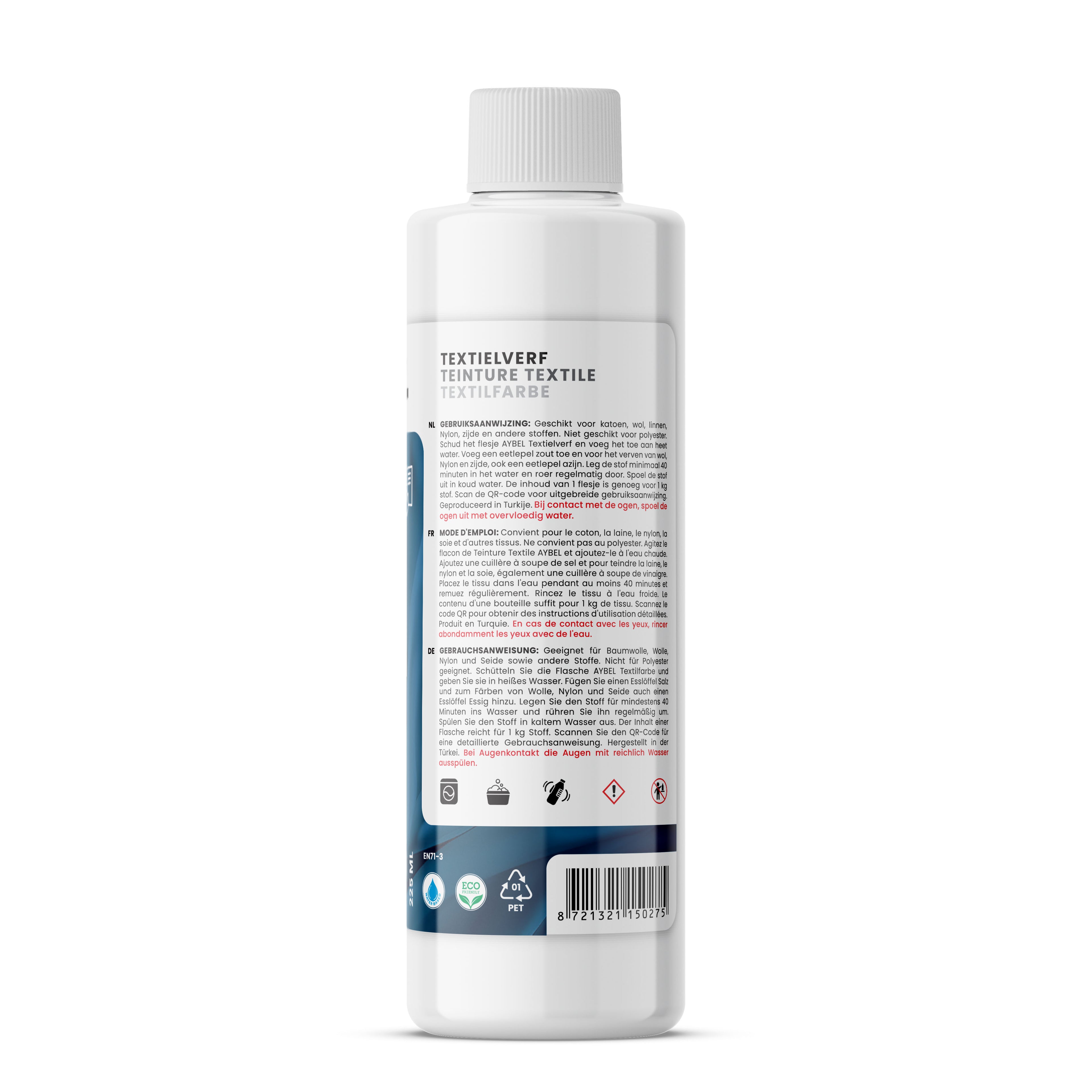 Textielverf Lichtjeans Blauw