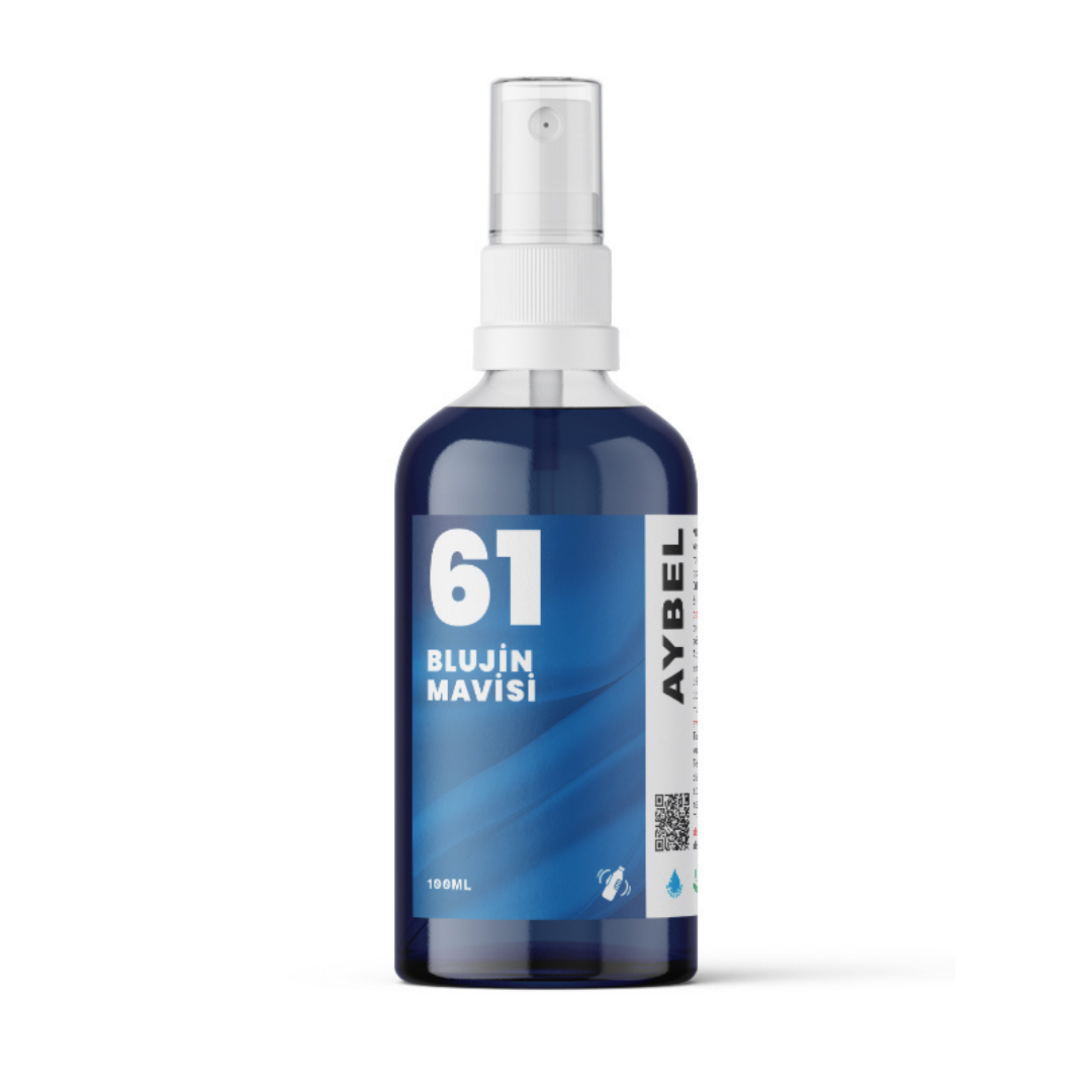 Marineblaues Textilfarbspray