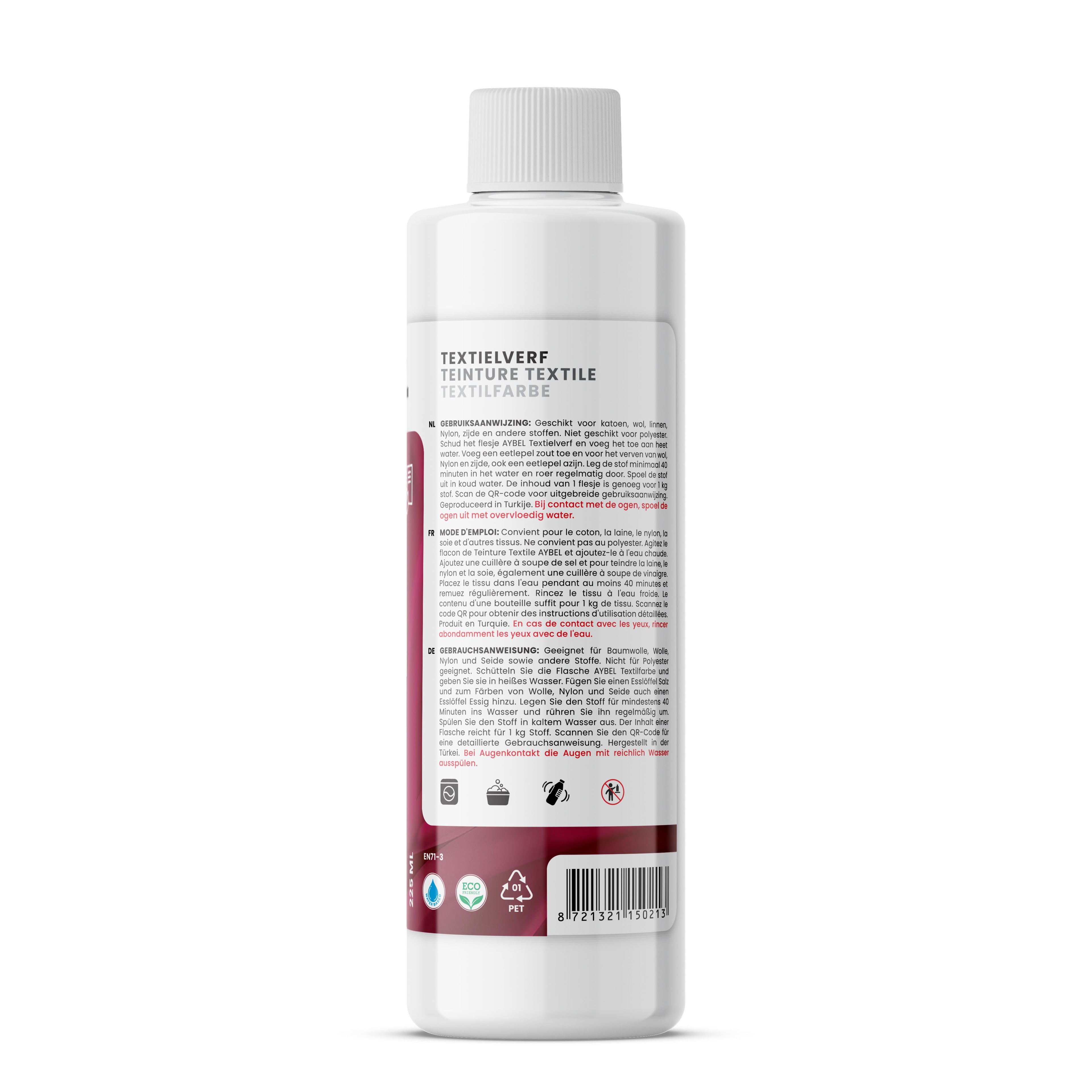 Fabric Dye Bordeaux Red