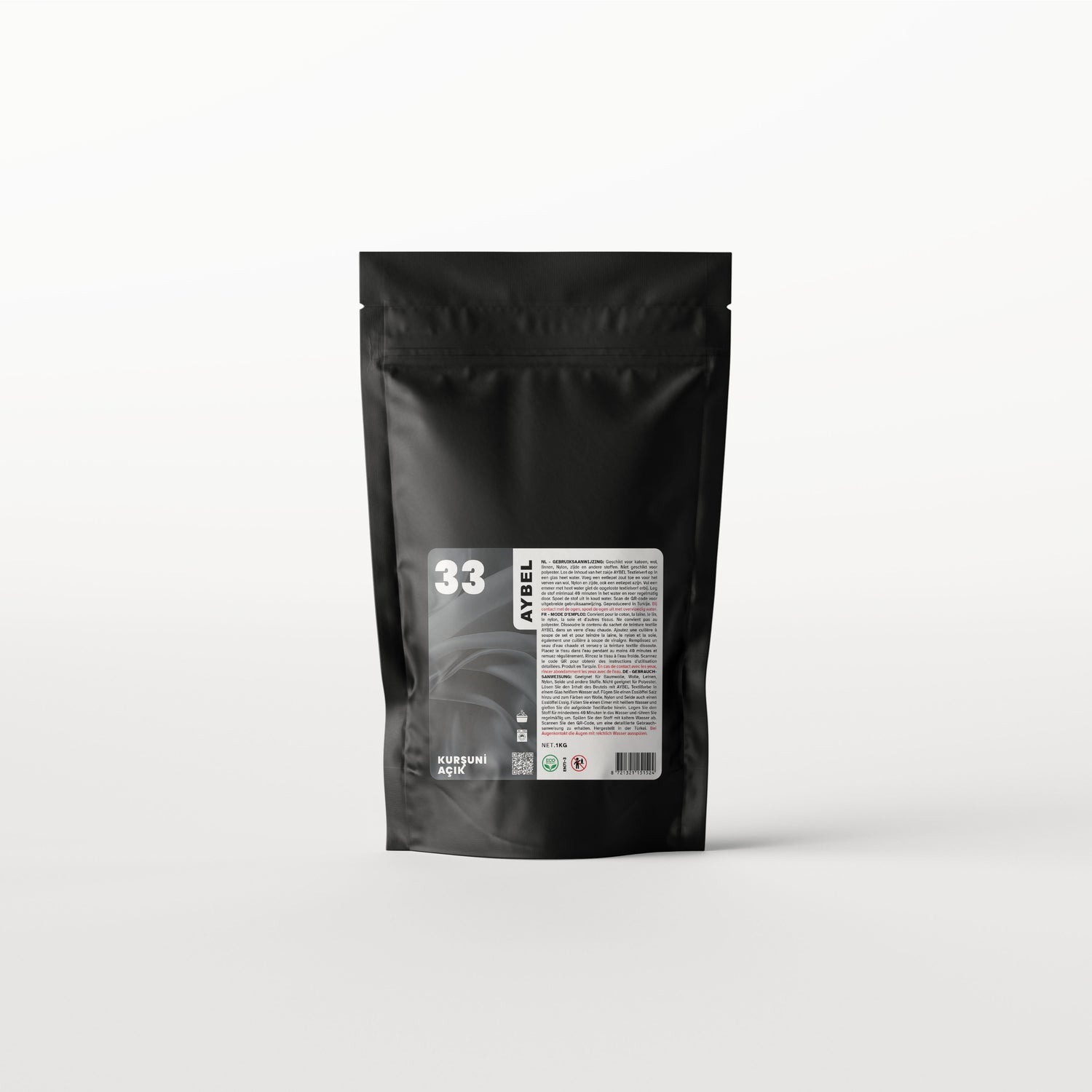 Fabric Dye Ash Grey