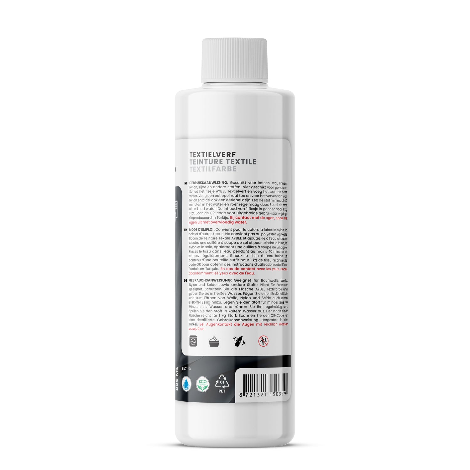 Fabric Dye Ash Grey