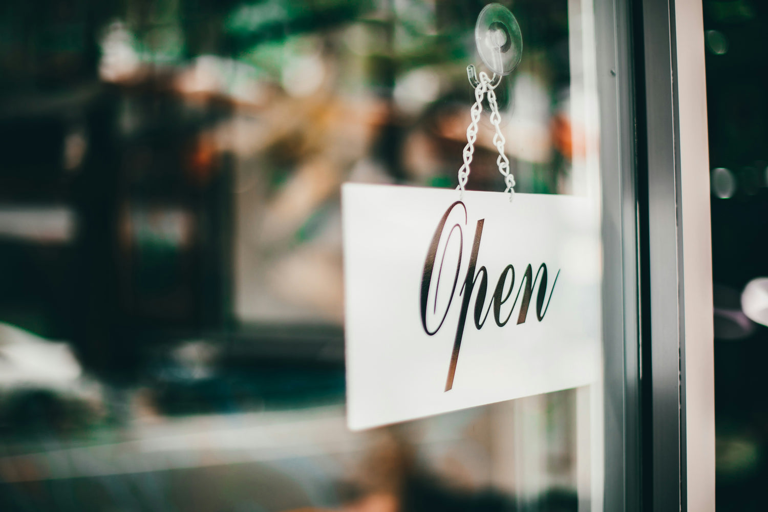 Store Open Card